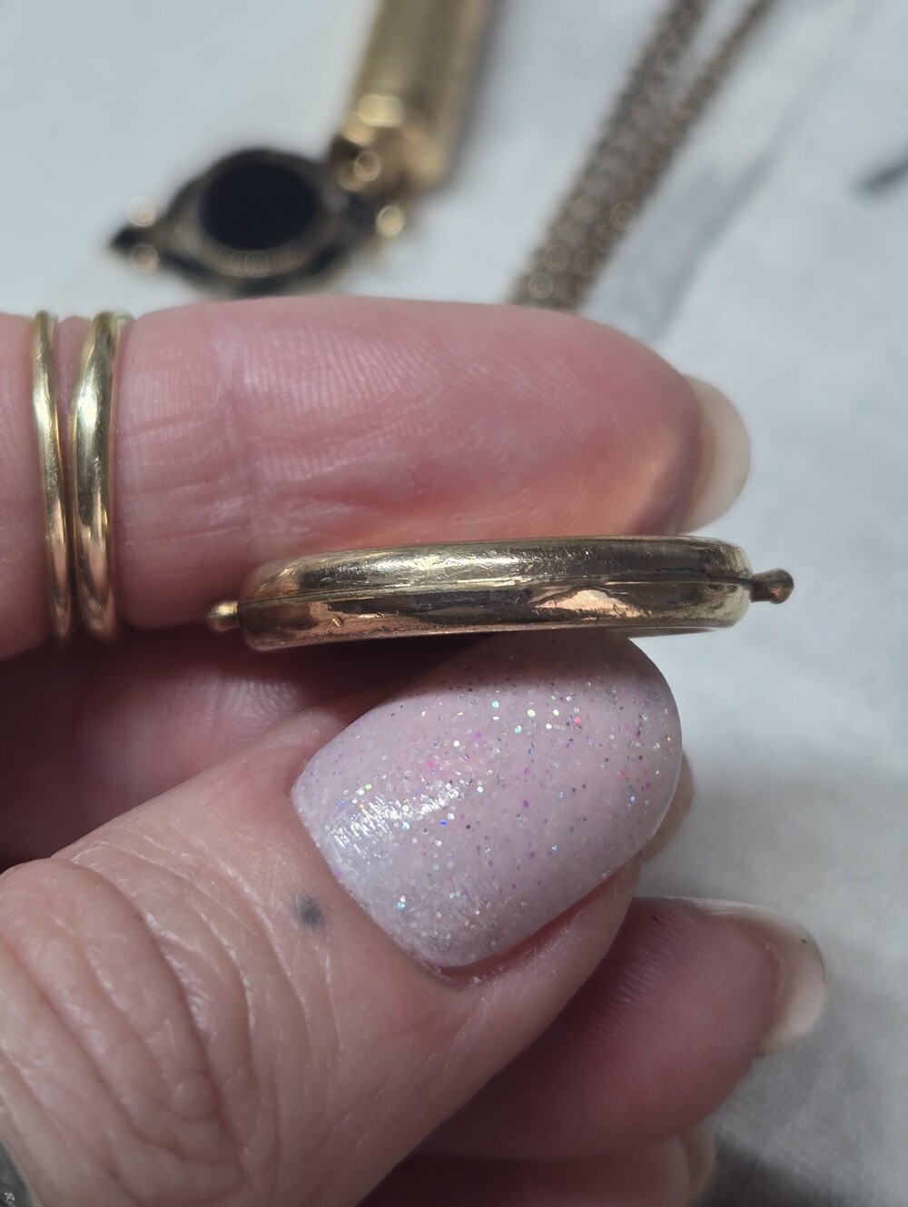 Victorian Gold Filled Watch Chain Fob - Picture 5 of 6